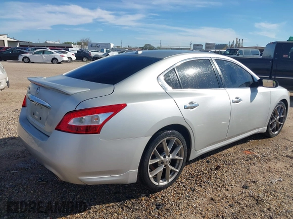 2011 Nissan Maxima SV with VIN 1N4AA5AP7BC853285, listed as a IAAI auction lot 41769921 with Not provided miles and . Bid and sale history available at DreamBid. Image 4.