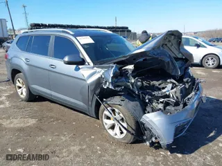 2019 Volkswagen Atlas 3.6L V6 SE w/Technology with VIN 1V2UR2CA8KC559299, listed as a IAAI auction lot 41743354 with 93,872 mi miles. Bid and sale history available at carsss.com. Image 1.