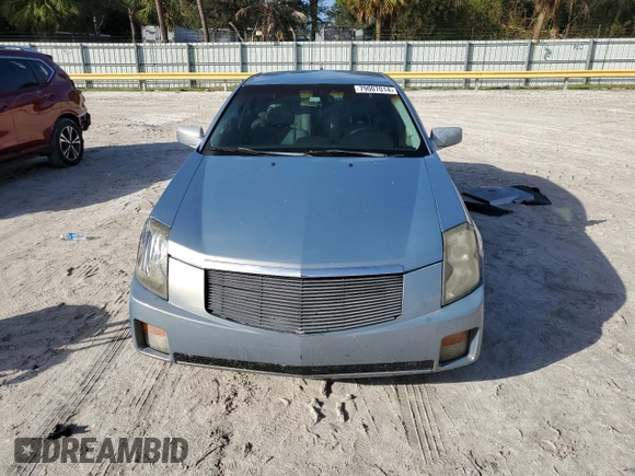 2007 Cadillac CTS with VIN 1G6DM57T470163055, listed as a Copart auction lot 79007014 with 0 mi miles and Salvage Title. Bid and sale history available at carsss.com. Image 5.