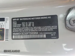2015 MINI Roadster S z VIN WMWSY3C55FT595894, wystawiony jako Copart lot #56257194 z przebiegiem 66 704 mil mil oraz Szkody całkowita. Historia ofert i sprzedaży dostępna na DreamBid. Obrazek 12.