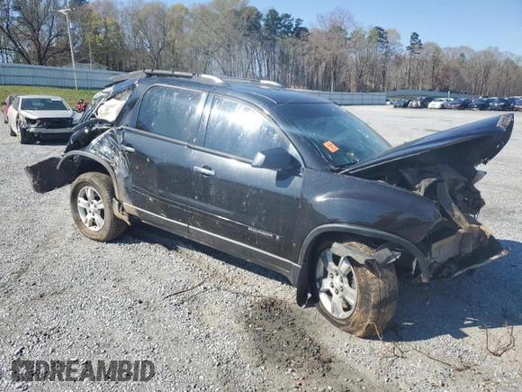 2008 GMC Acadia SLE1 with VIN 1GKEV13728J290905, listed as a Copart auction lot 50615075 with Not Provided miles and Salvage Title. Bid and sale history available at carsss.com. Image 4.