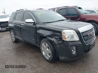 2012 GMC Terrain SLT-2 with VIN 2GKFLWE56C6297641, listed as a IAAI auction lot 40812343 with 122,899 mi miles. Bid and sale history available at carsss.com. Image 1.