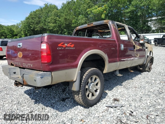 2008 Ford F-250 XL с VIN 1FTSW21598EA65098, выставлен на аукционе Copart как лот 63285535 с пробегом Не указан миль и Чистый • Clean title. История ставок и продаж доступна на DreamBid. Изображение 3.