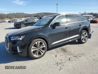 2024 Audi Q7 Premium Plus with VIN WA1LXBF70RD008804, listed as a Copart auction lot 46113935 with 2,285 mi miles and Salvage title. Bid and sale history available at DreamBid. Image 1.