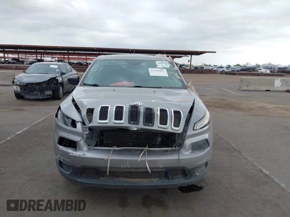 2016 Jeep Cherokee Sport with VIN 1C4PJLAB3GW159146, listed as a IAAI auction lot 42188887 with 115,151 mi miles and . Bid and sale history available at DreamBid. Image 12.
