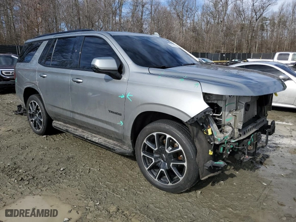 2023 Chevrolet Tahoe RST with VIN 1GNSKRKD3PR266519, listed as a Copart auction lot 44428935 with 44,578 mi miles and Salvage Title. Bid and sale history available at carsss.com. Image 4.