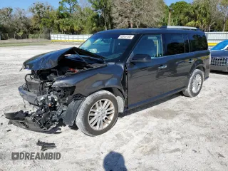 2019 Ford Flex SEL with VIN 2FMGK5C88KBA02339, listed as a Copart auction lot 46544185 with 76,298 mi miles and Non Repairable. Bid and sale history available at carsss.com. Image 1.