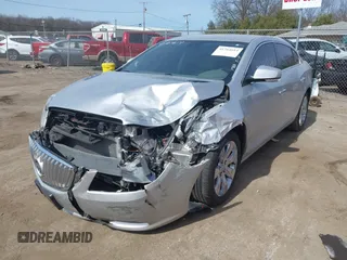 2010 Buick LaCrosse CXL with VIN 1G4GC5EG8AF143653, listed as a IAAI auction lot 41764614 with 118,717 mi miles. Bid and sale history available at carsss.com. Image 6.