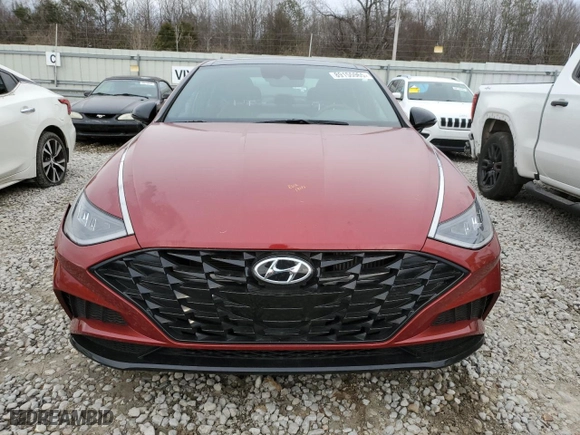 2023 Hyundai Sonata SEL Plus with VIN KMHL44J22PA270887, listed as a Copart auction lot 89155965 with 50,765 mi miles and Salvage Title. Bid and sale history available at carsss.com. Image 5.