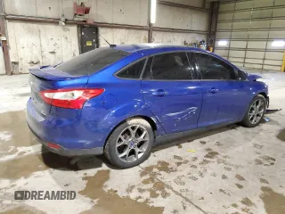 2013 Ford Focus SE with VIN 1FADP3F29DL285413, listed as a Copart auction lot 44366405 with Not Provided miles and Salvage Title. Bid and sale history available at carsss.com. Image 3.