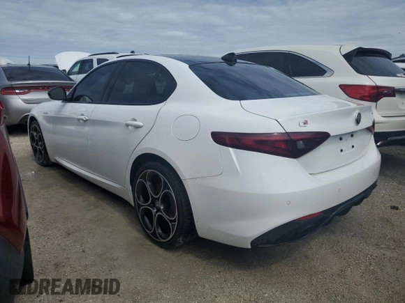 2022 Alfa Romeo Giulia Ti with VIN ZARFAMBN7N7666283, listed as a Copart auction lot 62803554 with 16,347 mi miles and Salvage Title. Bid and sale history available at carsss.com. Image 2.