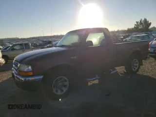 2000 Ford Ranger XL with VIN 1FTYR10V0YPB61591, listed as a Copart auction lot 88087815 with 151,529 mi miles and Salvage Title. Bid and sale history available at carsss.com. Image 1.