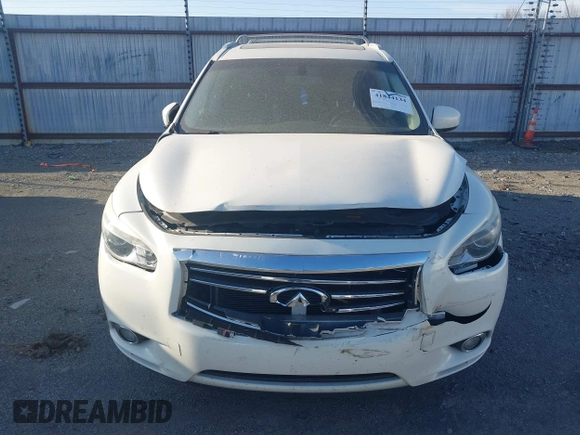 2014 Infiniti QX60 with VIN 5N1AL0MN4EC529096, listed as a IAAI auction lot 41844134 with 152,398 mi miles and . Bid and sale history available at DreamBid. Image 12.
