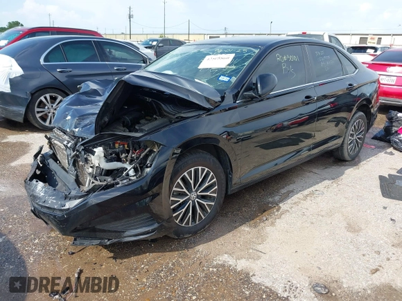 2021 Volkswagen Jetta S with VIN 3VWC57BU3MM060961, listed as a IAAI auction lot 42536668 with 88,576 mi miles and . Bid and sale history available at DreamBid. Image 2.