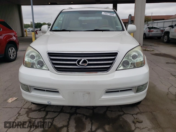 2008 Lexus GX 470 z VIN JTJBT20X680154018, wystawiony jako Copart lot #73377894 z przebiegiem 126 849 mil mil oraz Szkody całkowita. Historia ofert i sprzedaży dostępna na DreamBid. Obrazek 5.
