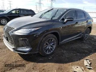 2021 Lexus RX with VIN 2T2YGMDA5MC066415, listed as a Copart auction lot 45372953 with 11,956 mi miles. Bid and sale history available at carsss.com. Image 1.