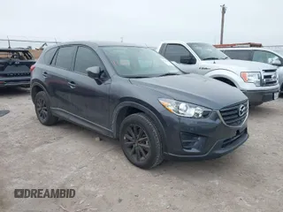 2016 Mazda CX-5 Sport with VIN JM3KE2BY4G0858100, listed as a IAAI auction lot 41368135 with 93,435 mi miles. Bid and sale history available at carsss.com. Image 1.