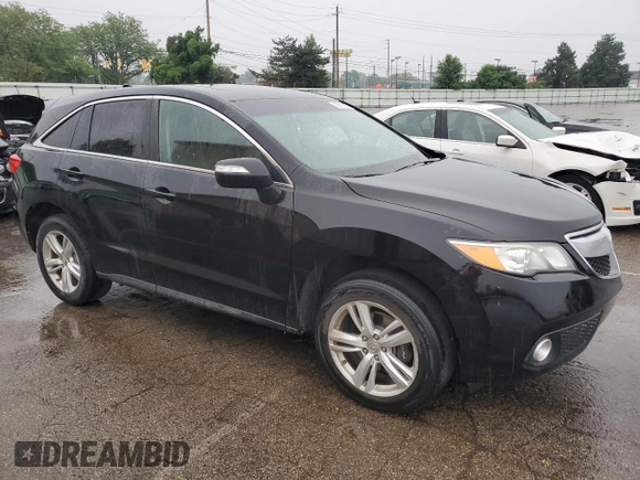2014 Acura RDX Technology with VIN 5J8TB4H55EL013378, listed as a Copart auction lot 58911375 with 79,970 mi miles and Salvage title. Bid and sale history available at DreamBid. Image 4.
