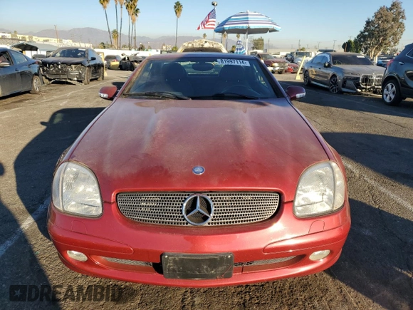 2003 Mercedes-Benz SLK 230 Kompressor с VIN WDBKK49F63F287958, выставлен на аукционе Copart как лот 81997114 с пробегом 64 366 миль миль и Чистый • Clean title. История ставок и продаж доступна на DreamBid. Изображение 5.