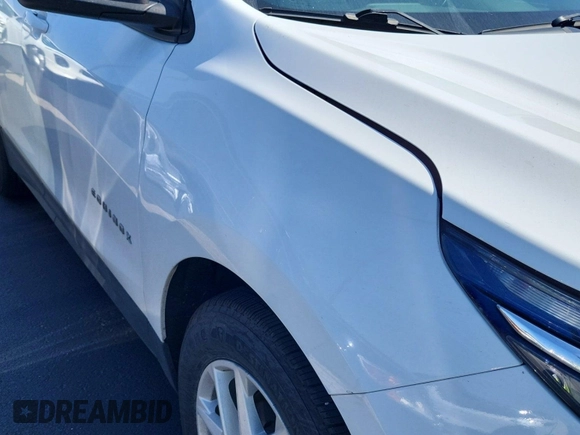 2022 Chevrolet Equinox LS z VIN 3GNAXHEV4NS220624, wystawiony jako IAAI lot #42444918 z przebiegiem 94 436 mil mil oraz . Historia ofert i sprzedaży dostępna na DreamBid. Obrazek 1.