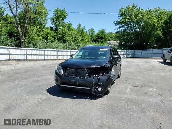 2016 Nissan Pathfinder Platinum with VIN 5N1AR2MM3GC645894, listed as a Copart auction lot 65990325 with 141,486 mi miles and Salvage title. Bid and sale history available at DreamBid. Image 15.