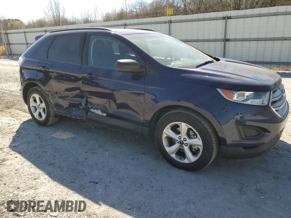2016 Ford Edge SE with VIN 2FMPK3G9XGBB61300, listed as a Copart auction lot 48024745 with 126,334 mi miles and Salvage title. Bid and sale history available at DreamBid. Image 4.