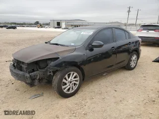 2012 Mazda Mazda3 i Touring with VIN JM1BL1VF3C1514703, listed as a Copart auction lot 87436804 with 206,457 mi miles and Salvage Title. Bid and sale history available at carsss.com. Image 1.