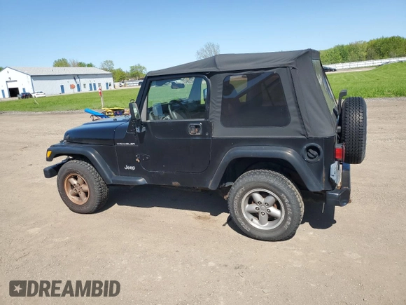 2002 Jeep Wrangler X with VIN 1J4FA39S02P742836, listed as a Copart auction lot 54780835 with 91,769 mi miles and Clean title. Bid and sale history available at DreamBid. Image 2.