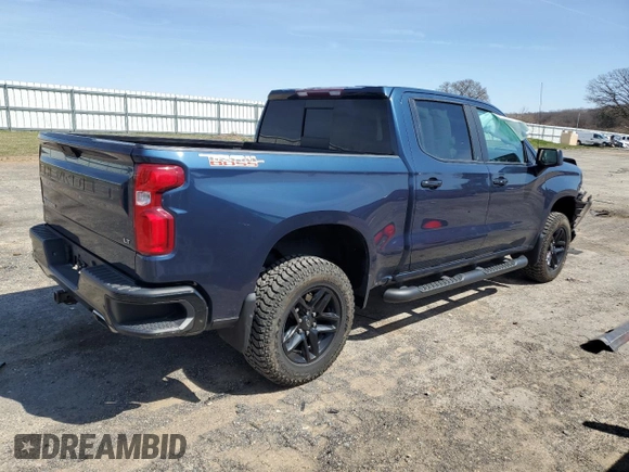 2020 Chevrolet Silverado 1500 LT Trail Boss with VIN 3GCPYFED3LG415965, listed as a Copart auction lot 53049895 with 69,215 mi miles and Salvage Title. Bid and sale history available at carsss.com. Image 3.