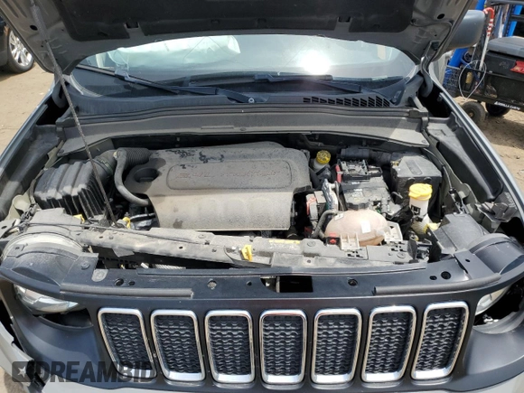 2020 Jeep Renegade Sport with VIN ZACNJBAB7LPL02959, listed as a Copart auction lot 59115815 with 74,307 mi miles and Salvage title. Bid and sale history available at DreamBid. Image 12.