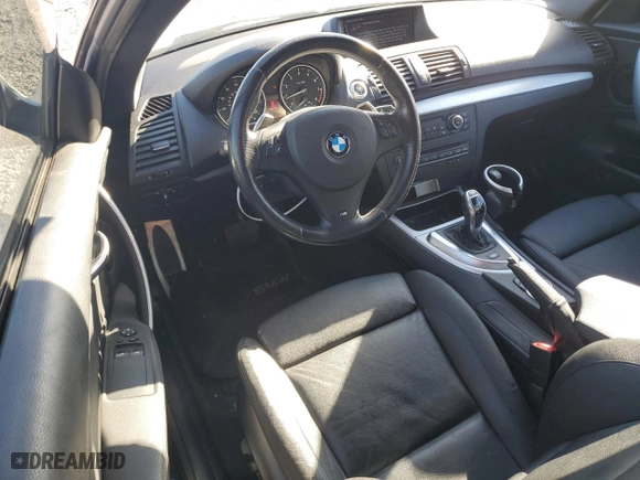2011 BMW 1 Series 135i with VIN WBAUC9C55BVM10316, listed as a Copart auction lot 80777354 with 54,155 mi miles and Salvage Title. Bid and sale history available at carsss.com. Image 8.