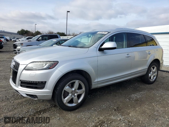 2014 Audi Q7 3.0L TDI Premium with VIN WA1CMAFE7ED003496, listed as a Copart auction lot 85289754 with 164,614 mi miles and Clean Title. Bid and sale history available at carsss.com. Image 1.