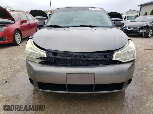 2010 Ford Focus SE with VIN 1FAHP3FN0AW153842, listed as a Copart auction lot 53556615 with 121,747 mi miles and Salvage Title. Bid and sale history available at carsss.com. Image 5.