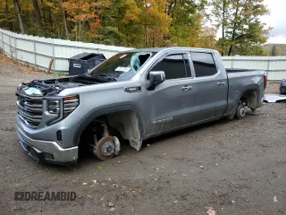 2023 GMC Sierra 1500 SLT z VIN 3GTUUDE8XPG263260, wystawiony jako Copart lot #75277024 z przebiegiem 38 601 mil mil oraz Szkoda całkowita • Salvage title. Historia ofert i sprzedaży dostępna na DreamBid. Obrazek 1.
