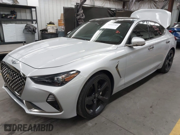 2019 Genesis G70 Advanced with VIN KMTG44LA2KU025977, listed as a IAAI auction lot 42432585 with 25,227 mi miles and . Bid and sale history available at DreamBid. Image 2.