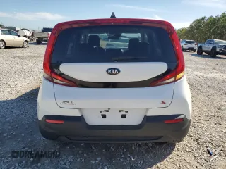 2020 Kia Soul S with VIN KNDJ23AU0L7016034, listed as a Copart auction lot 47012395 with 114,296 mi miles and Salvage Title. Bid and sale history available at carsss.com. Image 6.