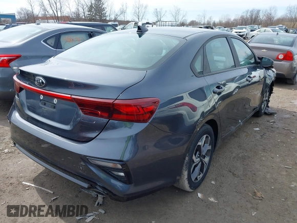 2020 Kia Forte LXS with VIN 3KPF24AD8LE235951, listed as a IAAI auction lot 41841194 with 48,894 mi miles. Bid and sale history available at carsss.com. Image 4.