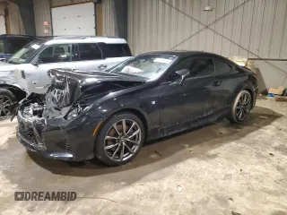 2020 Lexus RC with VIN JTHGZ5DC2L5010203, listed as a Copart auction lot 40012814 with 23,104 mi miles. Bid and sale history available at carsss.com. Image 1.