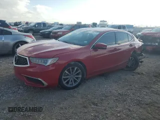 2018 Acura TLX w/Technology Pkg with VIN 19UUB1F5XJA008768, listed as a Copart auction lot 43967245 with 119,815 mi miles and Salvage Title. Bid and sale history available at carsss.com. Image 1.