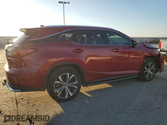 2022 Lexus RX with VIN JTJHZKEA7N2027095, listed as a Copart auction lot 85707874 with 43,921 mi miles and Salvage Title. Bid and sale history available at carsss.com. Image 3.