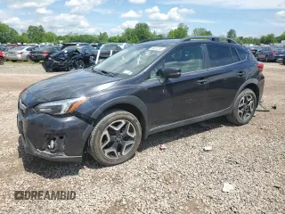 2019 Subaru Crosstrek Limited with VIN JF2GTAMC1K8236257, listed as a Copart auction lot 58615755 with 75,502 mi miles and Salvage title. Bid and sale history available at DreamBid. Image 1.