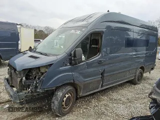 2020 Ford Transit Cargo with VIN 1FTBR3X81LKB04789, listed as a Copart auction lot 88847795 with 109,484 mi miles and Clean Title. Bid and sale history available at carsss.com. Image 1.