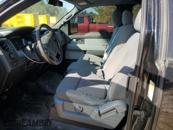 2014 Ford F-150 XL with VIN 1FTFX1CF4EFB24806, listed as a Copart auction lot 76672874 with 144,886 mi miles and Salvage title. Bid and sale history available at DreamBid. Image 7.