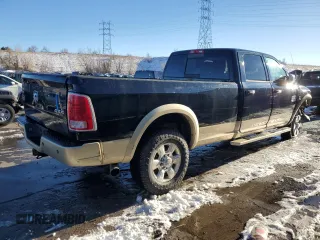 2015 Ram 2500 Laramie Longhorn with VIN 3C6UR5LL1FG520438, listed as a Copart auction lot 87127664 with 100,422 mi miles and Clean title. Bid and sale history available at DreamBid. Image 3.