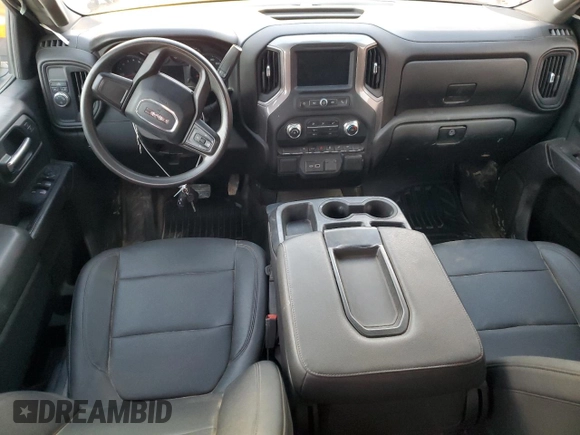2022 GMC Sierra 1500 with VIN 1GTP8AEK4NZ168802, listed as a Copart auction lot 87547665 with Not Provided miles and Salvage Title. Bid and sale history available at DreamBid. Image 8.