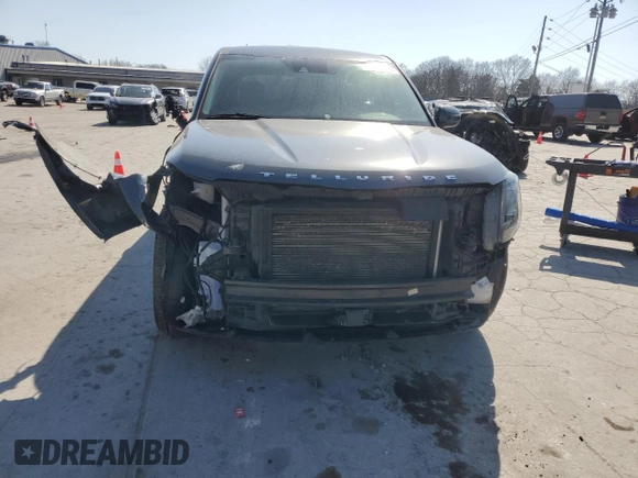2020 Kia Telluride LX with VIN 5XYP24HCXLG090741, listed as a Copart auction lot 48859185 with 88,597 mi miles and Salvage Title. Bid and sale history available at carsss.com. Image 5.