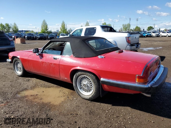 1989 Jaguar XJS z VIN SAJNL4841KC160063, wystawiony jako Copart lot #57462075 z przebiegiem 120 979 mil mil oraz Szkoda całkowita • Salvage title. Historia ofert i sprzedaży dostępna na DreamBid. Obrazek 2.