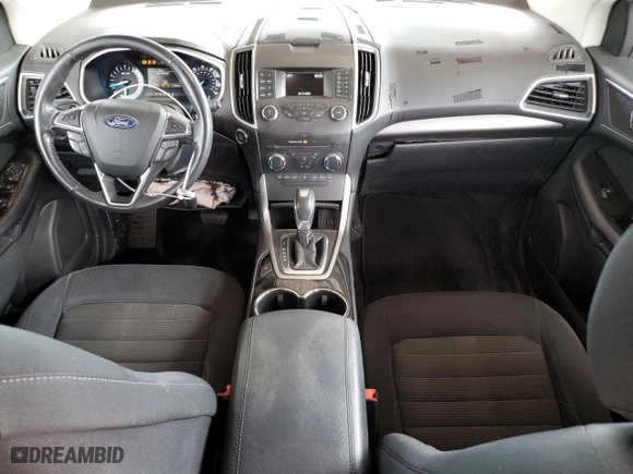 2017 Ford Edge SEL with VIN 2FMPK4J90HBC12366, listed as a Copart auction lot 53051445 with 114,098 mi miles and Salvage Title. Bid and sale history available at carsss.com. Image 8.