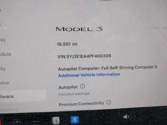 2023 Tesla Model 3 with VIN 5YJ3E1EA4PF400306, listed as a IAAI auction lot 42398603 with 18,551 mi miles and . Bid and sale history available at DreamBid. Image 16.