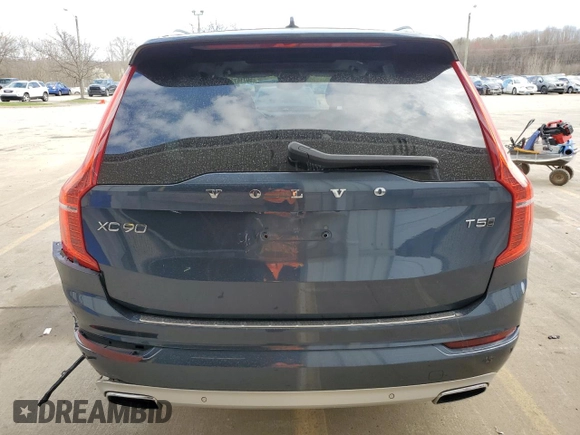 2020 Volvo XC90 Momentum with VIN YV4102PK8L1531384, listed as a Copart auction lot 50716725 with 76,389 mi miles and Salvage Title. Bid and sale history available at carsss.com. Image 6.